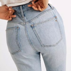 Madewell curvy perfect jean Fitzgerald wash 24 24P